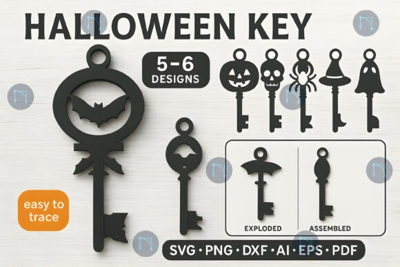 Download Halloween Key SVG Bundle - Premium Resources