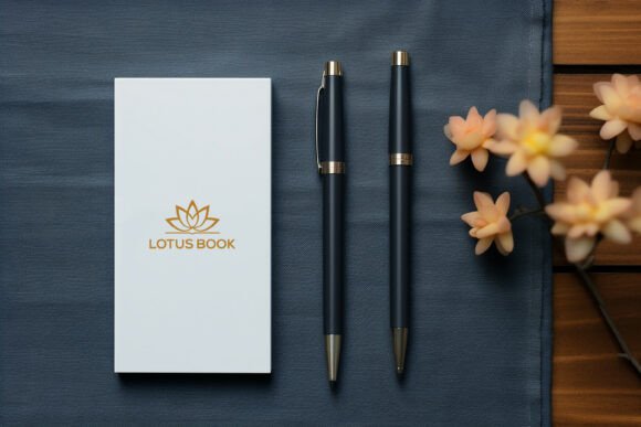Download White Paper Logo Mockup for Branding - Logo mockup Collection