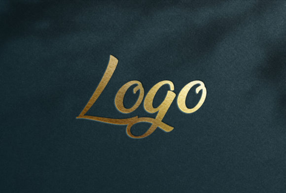 Download Golden Branding Sign Logo Mockup - Logo mockup Collection