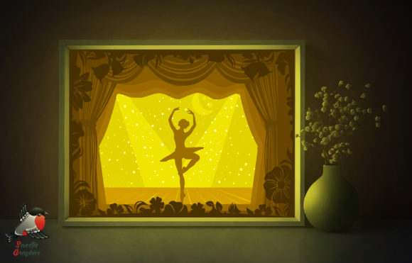 Download Ballerina Light Box Template - Box template Collection