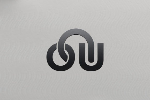 Download Dark Gray Logo Mockup with White Paper - Logo mockup Collection