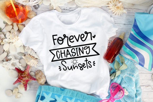 Download Forever Chasing Sunset SVG I Summer SVG - Premium Resources