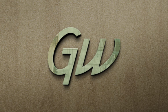 Download Luxury Branding Sign Logo Mockup - Logo mockup Collection