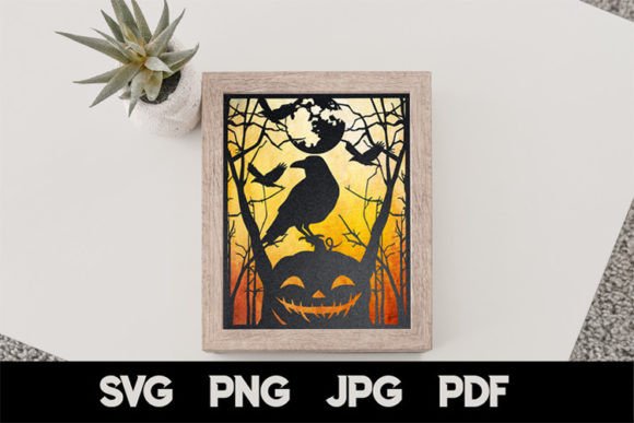 Download Halloween Paper Cut SVG - Fall Decor - Premium Resources