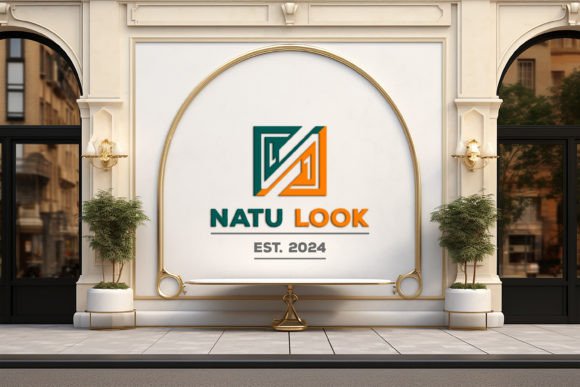 Download Building Outside Logo Mockup - Logo mockup Collection
