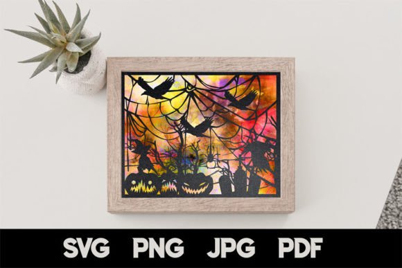 Download Halloween Paper Cut SVG - Halloween paper cut Collection